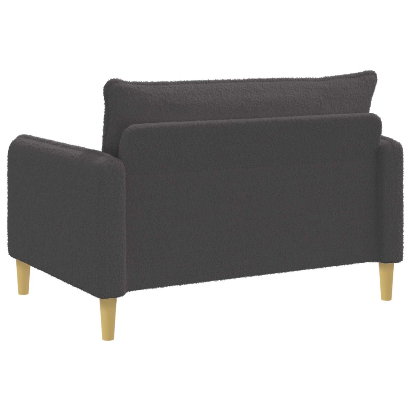 XXL Armchair Dark Grey Bouclé