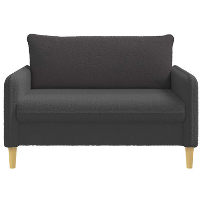 XXL Armchair Dark Grey Bouclé