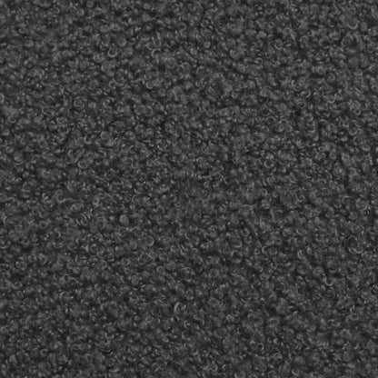 XXL Armchair Dark Grey Bouclé