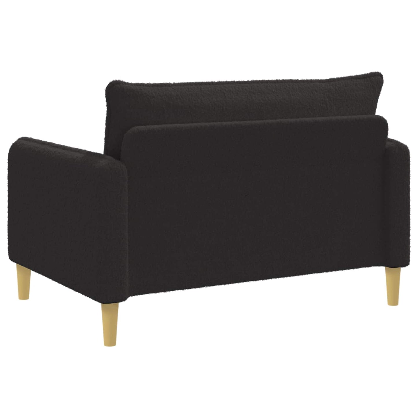 XXL Armchair Black Bouclé