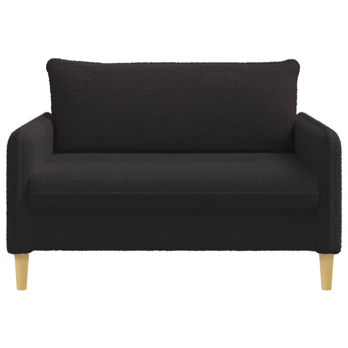 XXL Armchair Black Bouclé