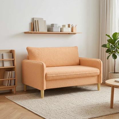 XXL Armchair Beige Bouclé