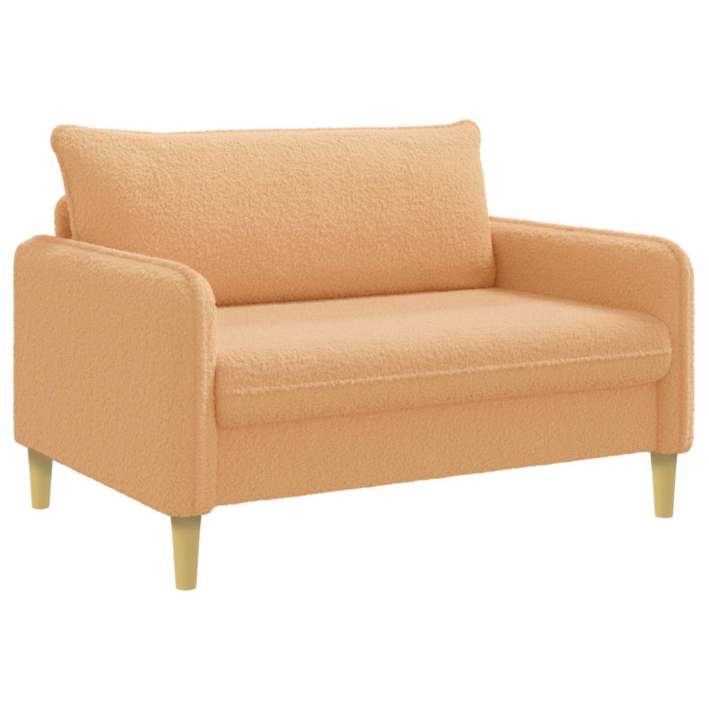 XXL Armchair Beige Bouclé