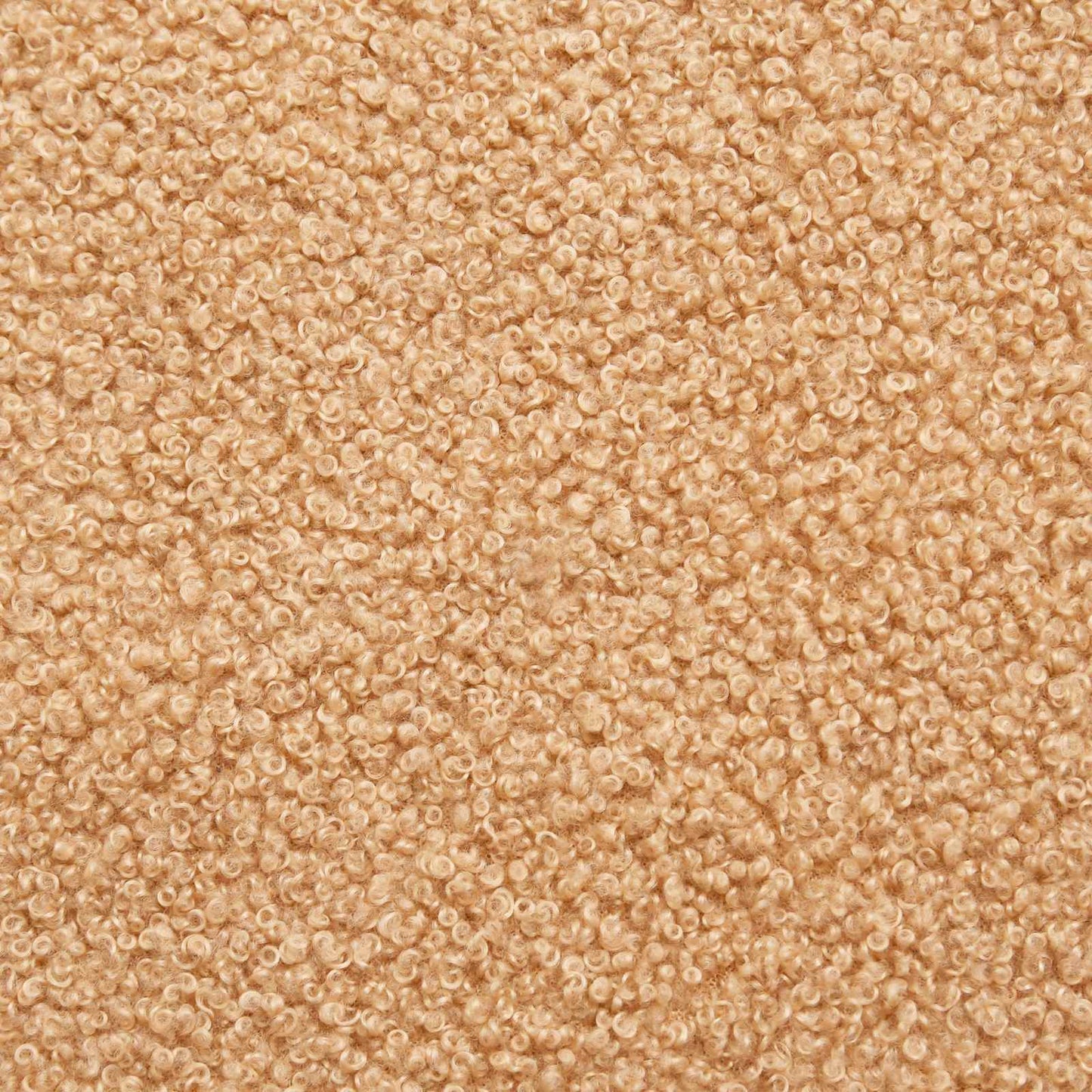 XXL Armchair Beige Bouclé