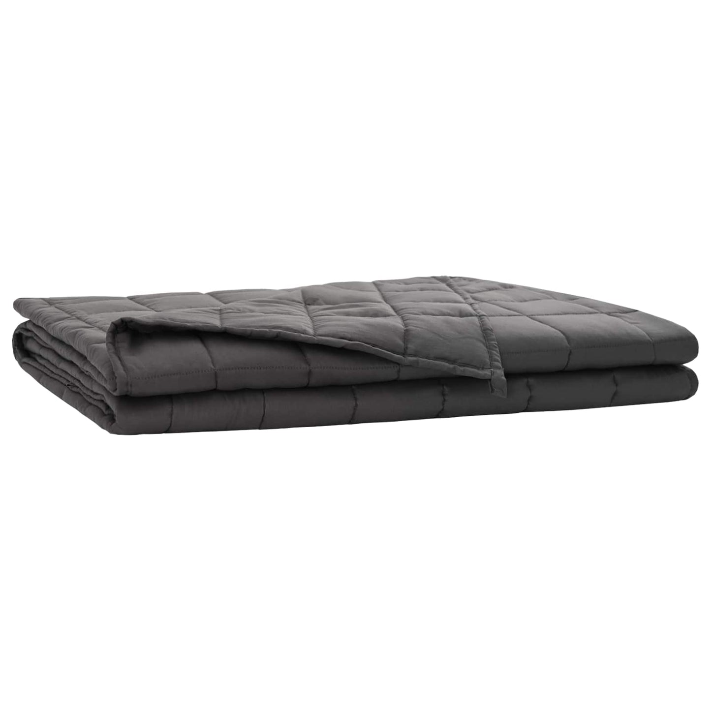 Weighted Blanket Anthracite 155 x 220 cm 7 kg 100% Cotton 205T