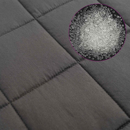 Weighted Blanket Anthracite 220 x 235 cm 15 kg 100% Cotton 205T