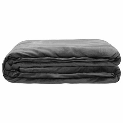 Weighted Blanket Anthracite 155 x 220 cm 11 kg 100% Cotton 205T