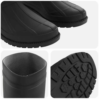 Rain Boots PVC Size 39 Black
