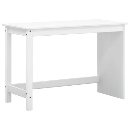 Desk and Rolling Cabinet Set MOSS 2 pcs White