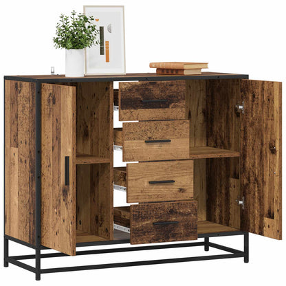 Sideboard Old Wood 92 x 35 x 76 cm Engineered Wood