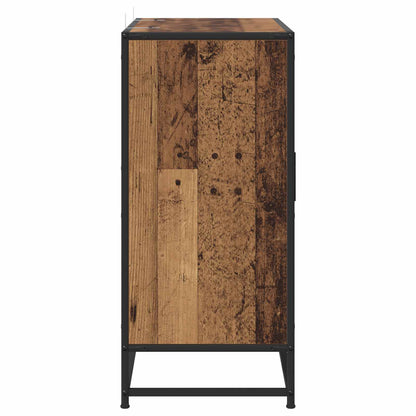 Sideboard Oak Wood 92 x 35 x 76 cm Engineered Wood