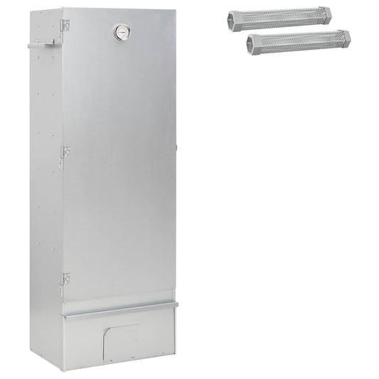Smoker Oven 3 pcs 44.5 x 29 x 110 cm Galvanised steel Silver