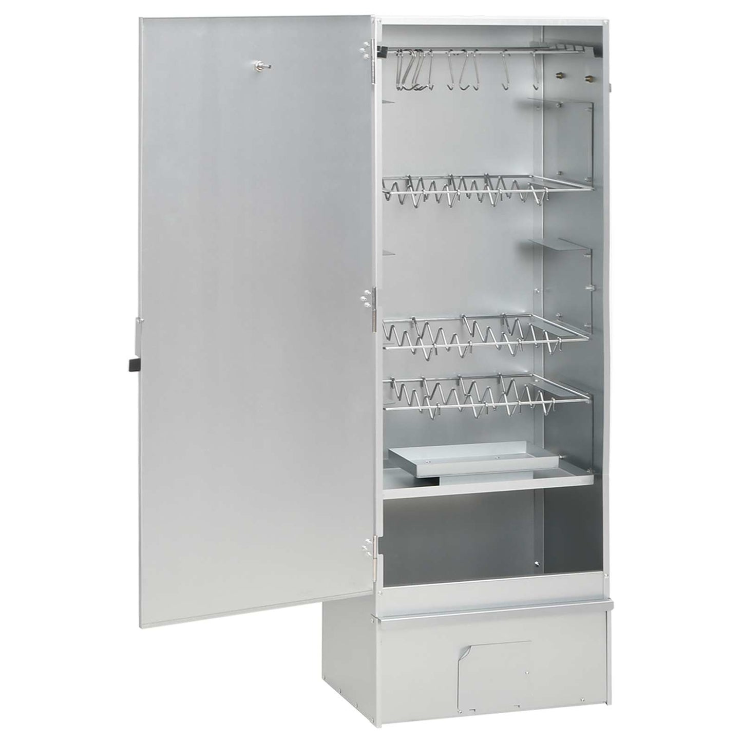Smoker Oven 3 pcs 44.5 x 29 x 110 cm Galvanised steel Silver