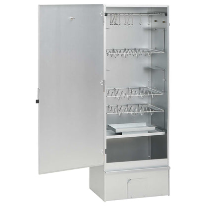 Smoker Oven 3 pcs 44.5 x 29 x 110 cm Galvanised steel Silver