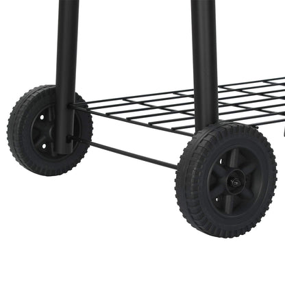 Outdoor Grill 103 x 60 x 113 cm Steel Black