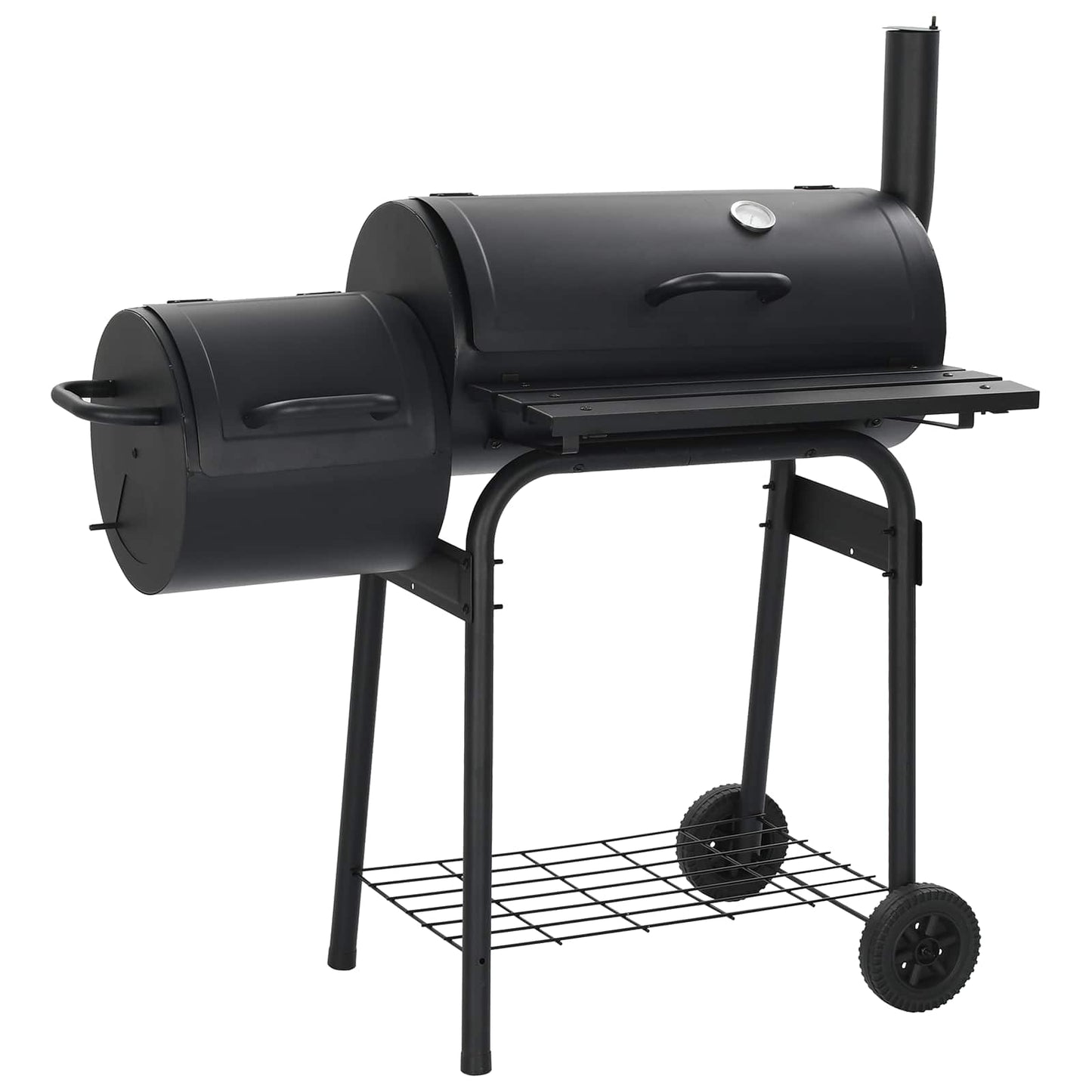 Outdoor Grill 103 x 60 x 113 cm Steel Black