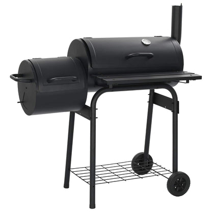 Outdoor Grill 103 x 60 x 113 cm Steel Black