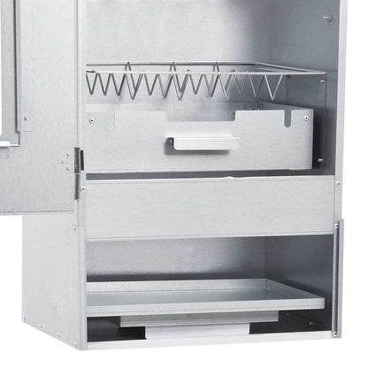 Cold Smoker with Smoker Tube 44.5 x 29 x 83 cm Galvanised steel