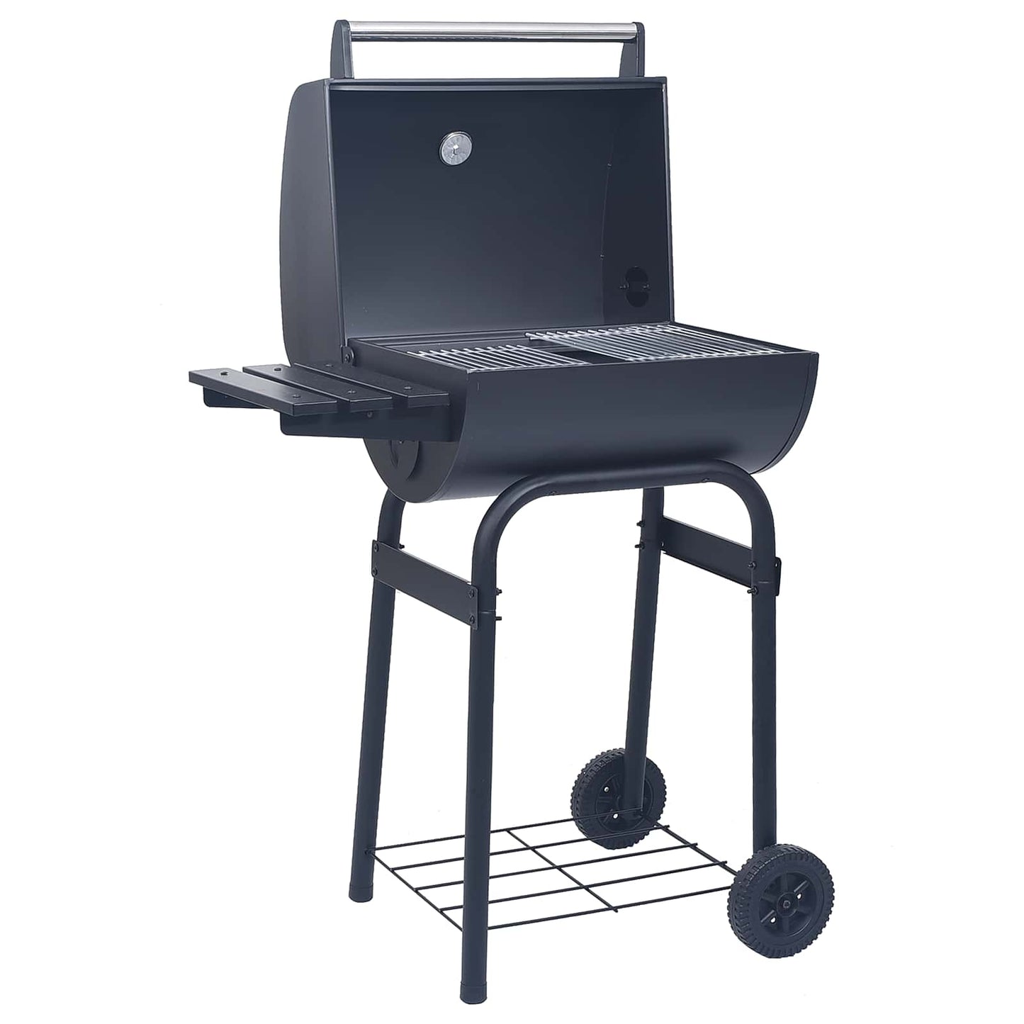 Charcoal Grill 75 x 48 x 120 cm Silver
