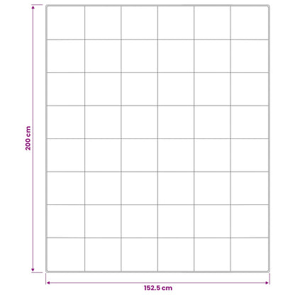 Duvet and Pillow Set 2 pcs 152x203 cm 4 Seasons 140+220 GSM