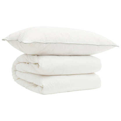 Duvet and Pillow Set 2 pcs 152x203 cm 4 Seasons 200+300 GSM