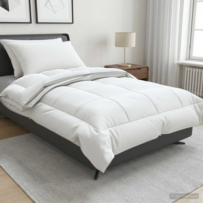 Duvet and Pillow Set 3 pcs 135x220 cm 4 Seasons 140+220 GSM