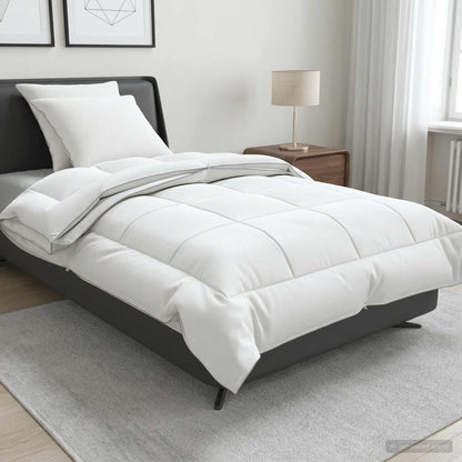 Duvet and Pillow Set 3 pcs 155x220 cm 4 Seasons 140+220 GSM