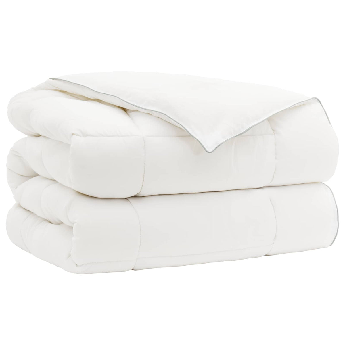 Duvet and Pillow Set 3 pcs 135x220 cm Winter 450 GSM Wool White