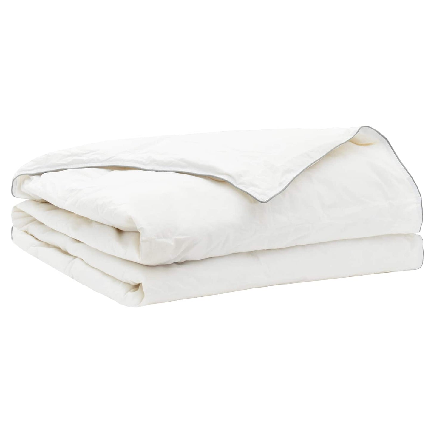 90% Goose Down Duvet Set FULDA 2 pcs 137 x 200 cm Summer White