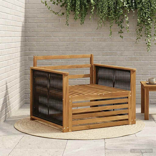 Outdoor Middle Sofa Natural