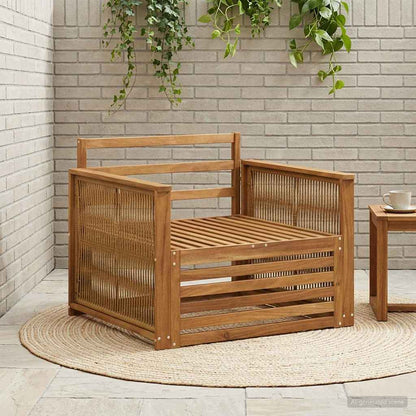 Outdoor Middle Sofa Natural