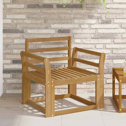 Outdoor Sofa Set Solid Acacia Wood White