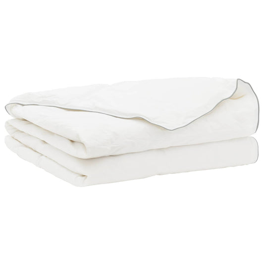 Duvet FULDA 220 x 260 cm Summer 100 GSM 90% Goose Down White