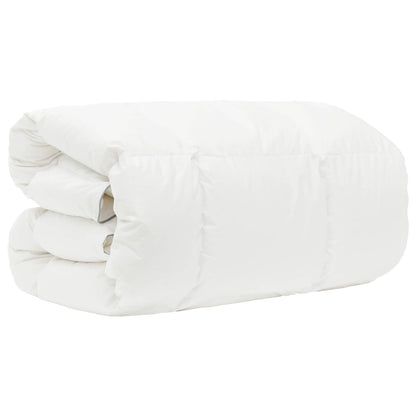 Duvet FULDA 150 x 200 cm 4 Seasons 210 GSM 90% Goose Down White