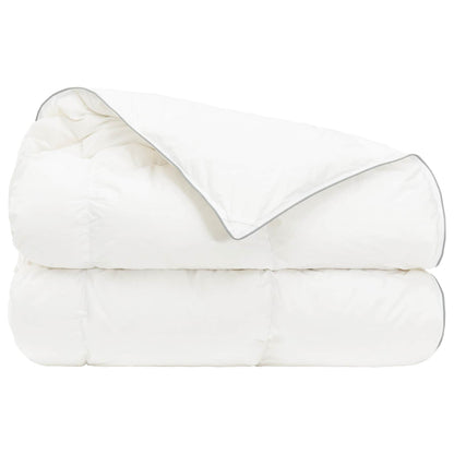Duvet FULDA 150 x 200 cm 4 Seasons 210 GSM 90% Goose Down White