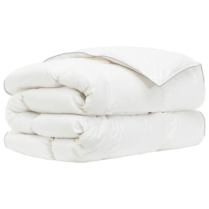 Duvet FULDA 155 x 220 cm Winter 300 GSM 90% Goose Down White