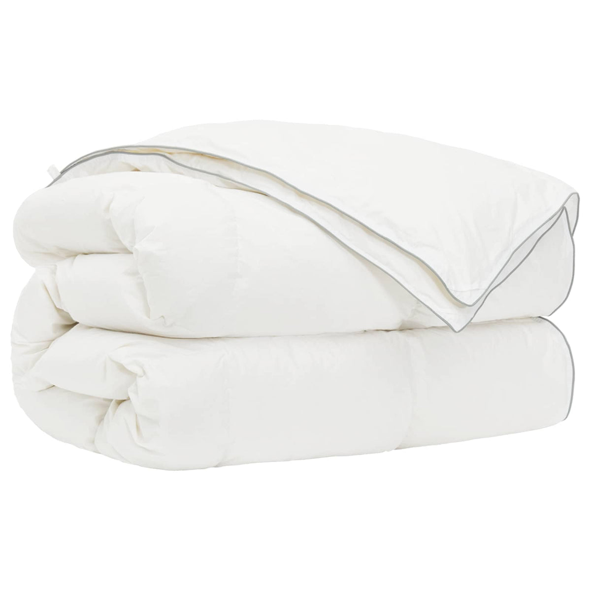 Duvet FULDA 135 x 200 cm 4 Seasons 310 GSM 90% Goose Down White