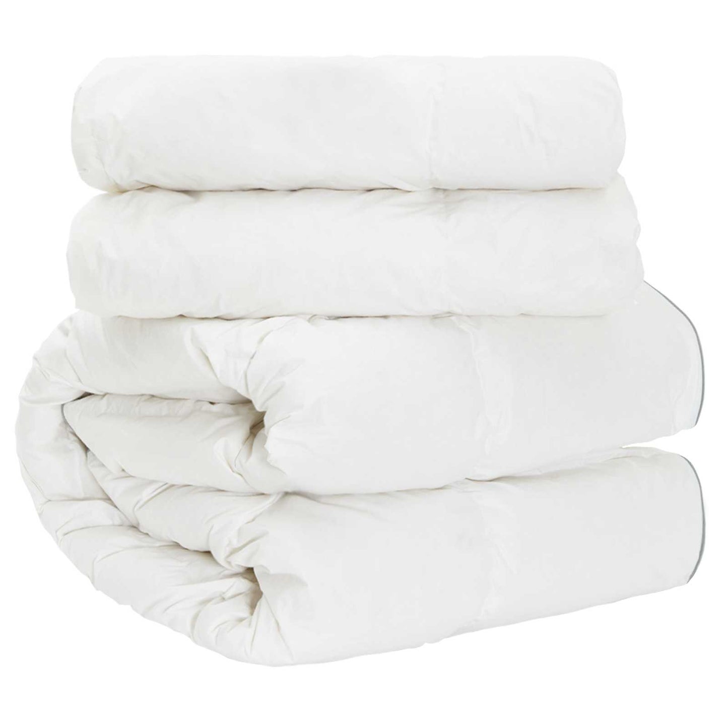 Duvet FULDA 140 x 200 cm 4 Seasons 310 GSM 90% Goose Down White