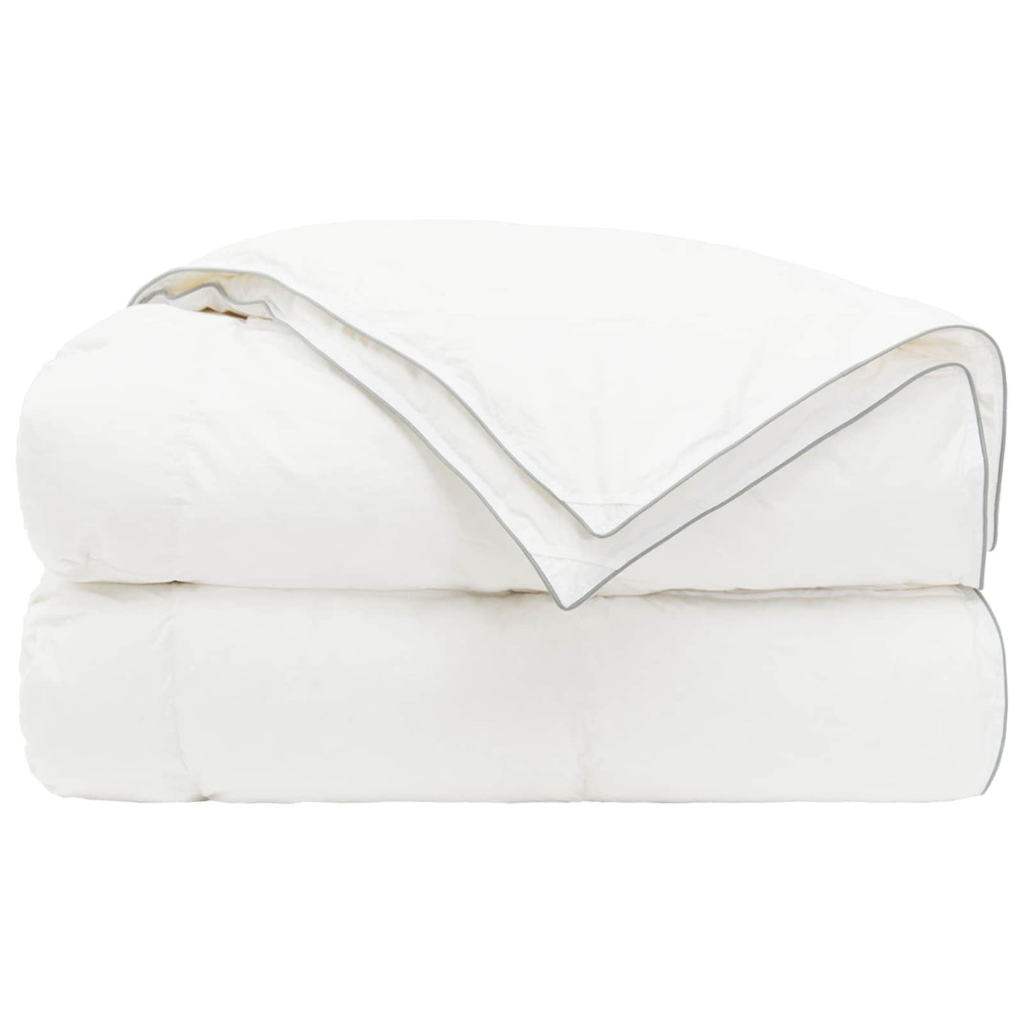 Duvet FULDA 150 x 200 cm 4 Seasons 310 GSM 90% Goose Down White