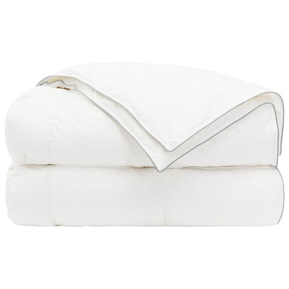 Duvet FULDA 150 x 200 cm 4 Seasons 310 GSM 90% Goose Down White