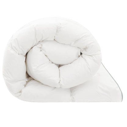 Duvet FULDA 155 x 220 cm 4 Seasons 310 GSM 90% Goose Down White