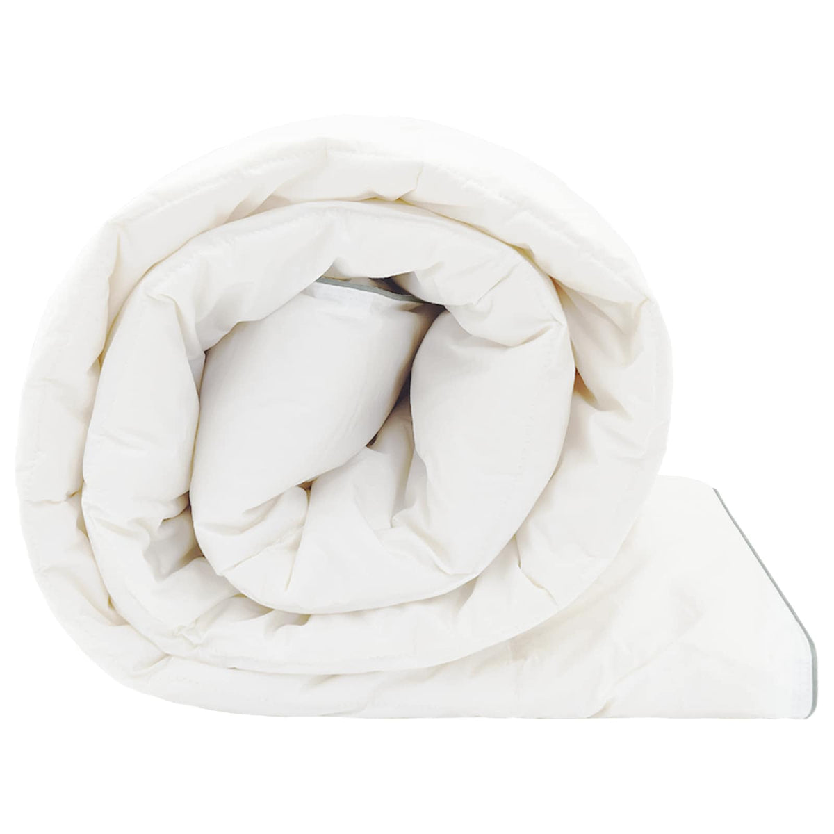 Duvet FULDA 200 x 220 cm 4 Seasons 310 GSM 90% Goose Down White