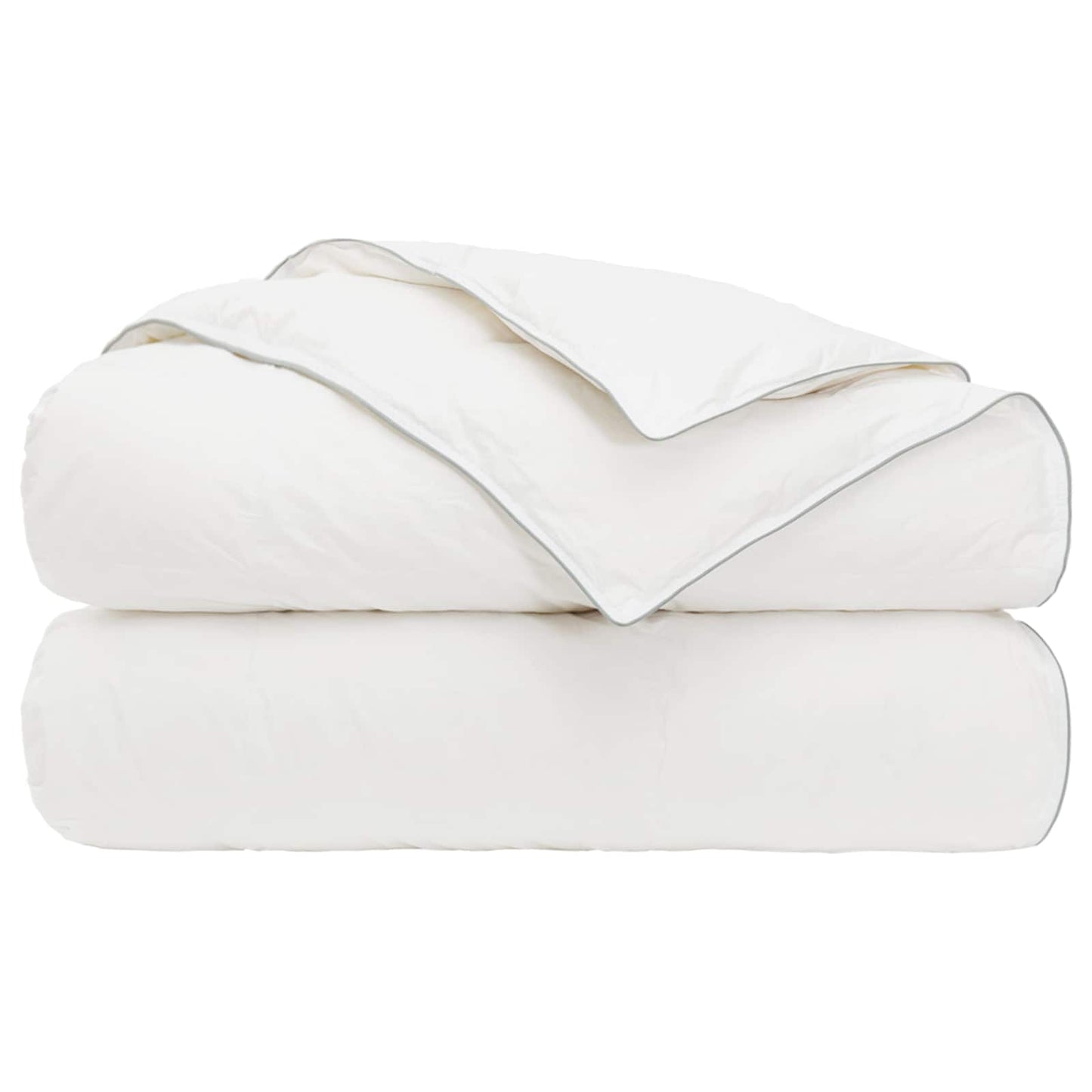 Duvet FULDA 220 x 240 cm 4 Seasons 310 GSM 90% Goose Down White