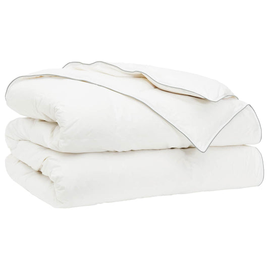 Duvet FULDA 220 x 260 cm 4 Seasons 310 GSM 90% Goose Down White