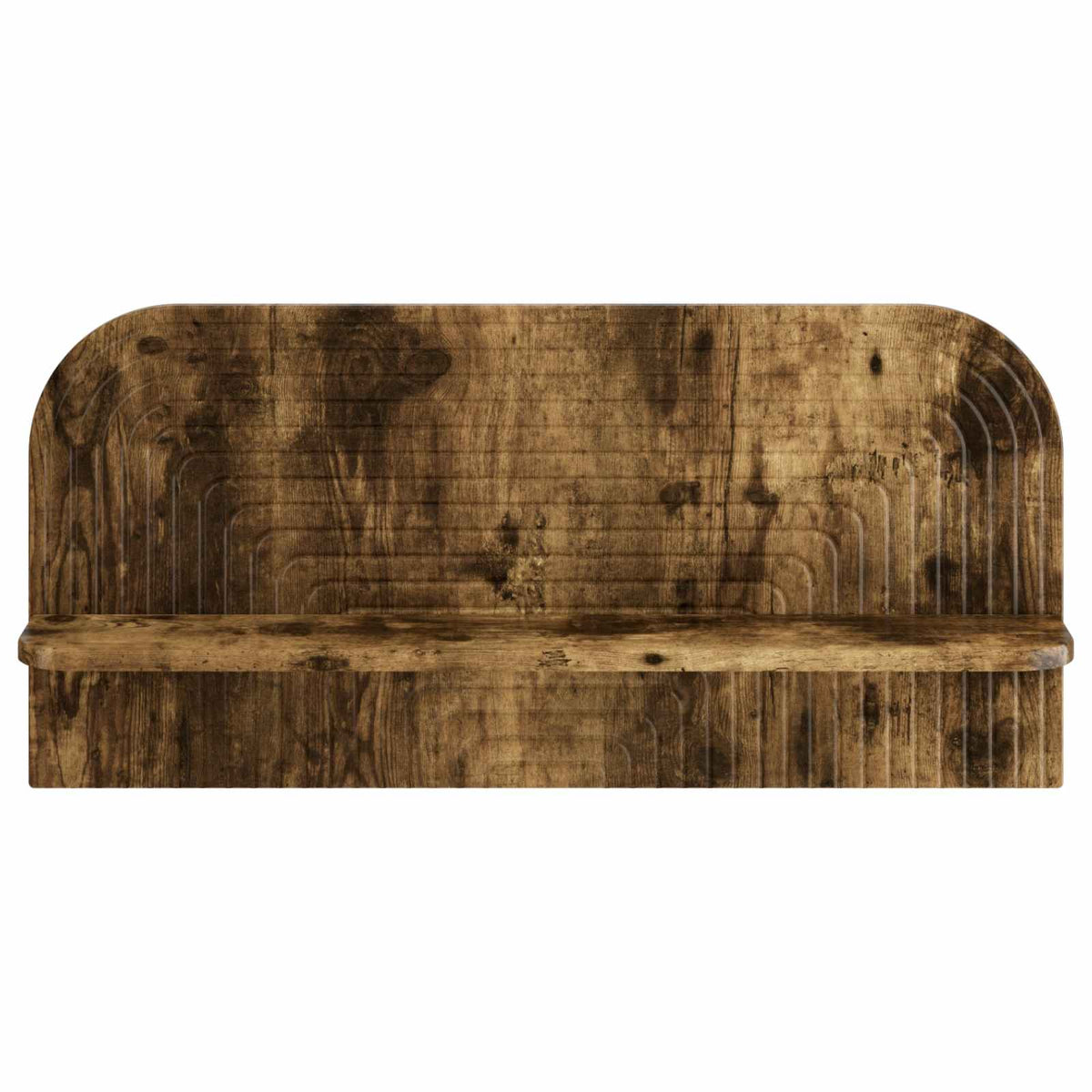 Wall Shelf 2 pcs Smoked Oak 80.5 x 13.5 x 37.5 cm