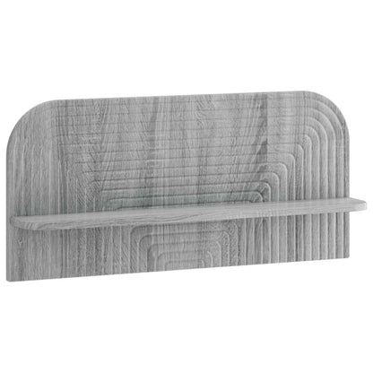 Wall Shelf 2 pcs Grey Sonoma 80.5 x 13.5 x 37.5 cm