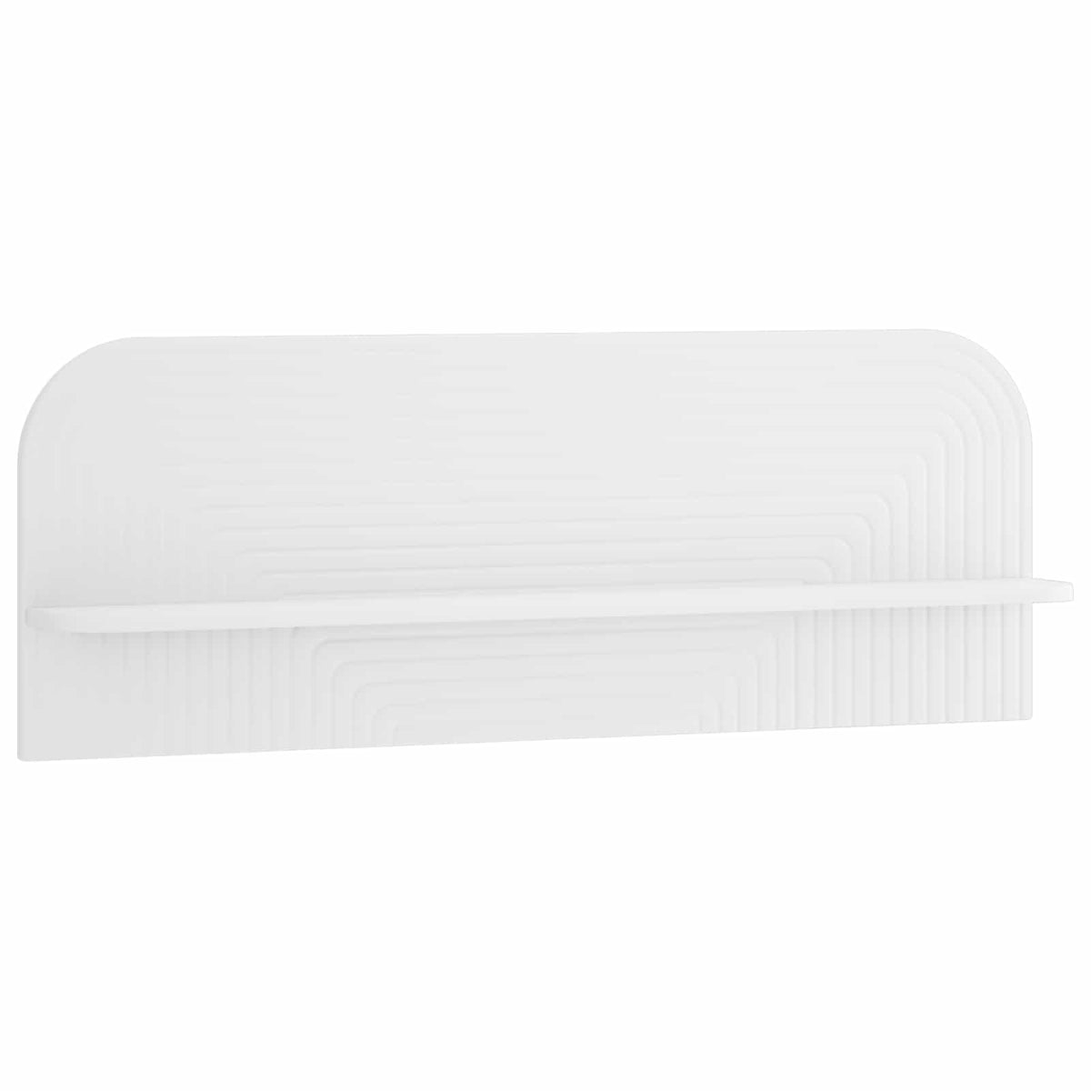 Wall Shelf 2 pcs White 102 x 13.5 x 37.5 cm Engineered Wood