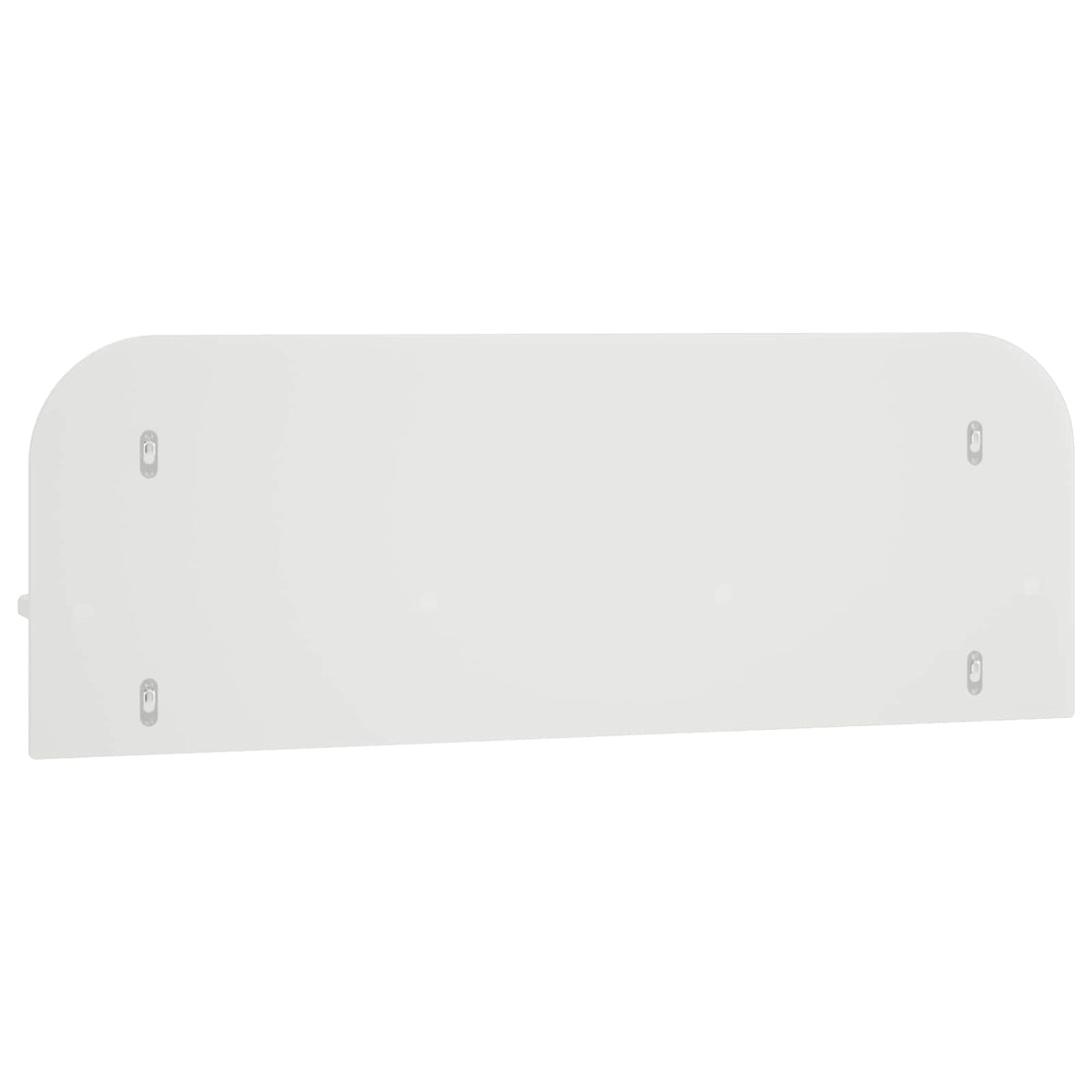 Wall Shelf 2 pcs White 102 x 13.5 x 37.5 cm Engineered Wood
