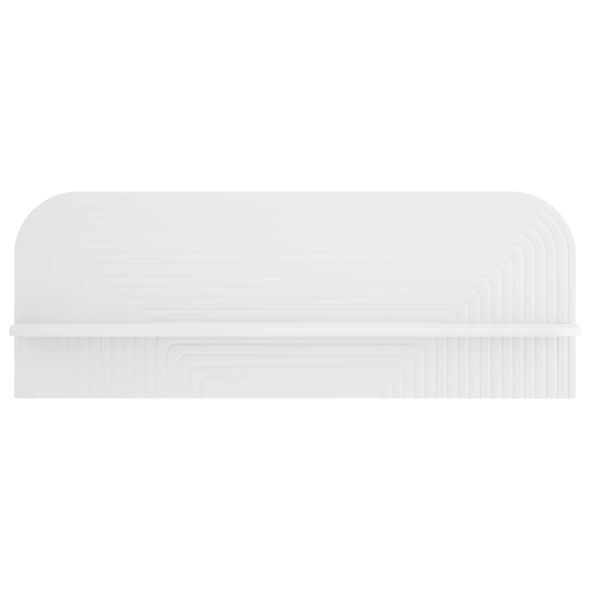 Wall Shelf 2 pcs White 102 x 13.5 x 37.5 cm Engineered Wood