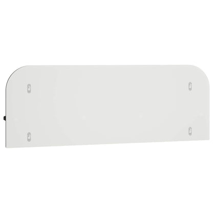 Wall Shelf 2 pcs Black 102 x 13.5 x 37.5 cm Engineered Wood